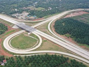 Penampakan Tol Diresmikan Jokowi Bareng Menteri PUPR Ad Interim Budi Karya
