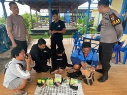 Polda Kaltara Gagalkan Penyelundupan Narkoba ke Tarakan, 5 Kg Sabu Disita