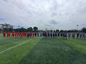 Seruan Pemilu Damai Lewat Sepakbola