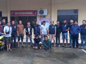 Tampang 2 Begal Sadis yang Tewaskan Mahasiswi Unsri saat Diamankan Polisi