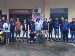 Tampang 2 Begal Sadis yang Tewaskan Mahasiswi Unsri saat Diamankan Polisi