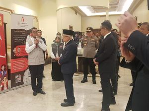 Wapres Maruf Amin Sambangi KJRI Jeddah, Harap Pemilu di Luar Negeri Lancar