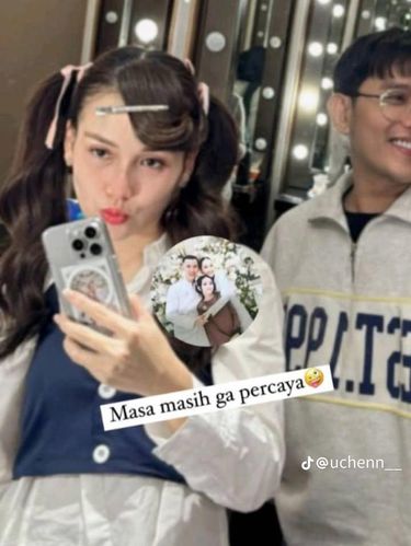 Bersyukur Usai Dilamar, Ayu Ting Ting Pasang Foto Calon Suami di Case HP?
