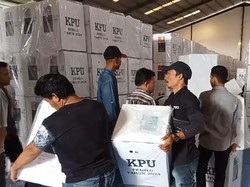 KPU Asahan Distribusikan 12.245 Kotak Suara ke 25 Kecamatan