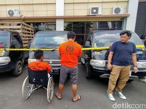 Dua Pencuri Spesialis Mobil Pikap di Bandar Lampung Ditembak Polisi