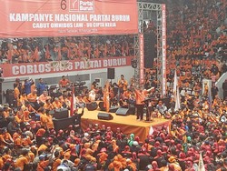 Partai Buruh Kampanye di Istora Senayan, Said Iqbal Serukan Kenaikan Upah