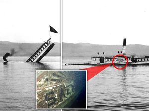 Bangkai Titanic of the Alps Muncul Setelah Tenggelam 90 Tahun
