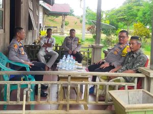 Kapolres Kolaka Utara Cek Lokasi TPS Terjauh di Hutan Tolala Jelang Pilpres