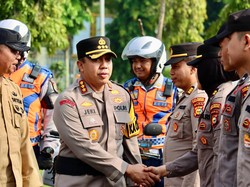 Kapolresta Pekanbaru Cek Personel dan Sarpas Pastikan Pemilu Aman