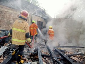 Rumah Warga Jatisrono Wonogiri Ludes Terbakar, Rugi hingga Rp 120 Juta