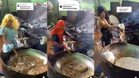 Kocak! Penjual Kerupuk Ini Cosplay Jadi Cinderella hingga Petugas KPPS