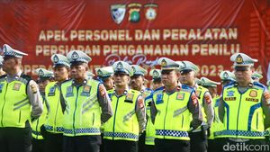 Polda Metro Jaya Gelar Apel Persiapan Pemilu 2024