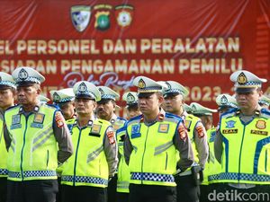 Polda Metro Jaya Gelar Apel Persiapan Pemilu 2024