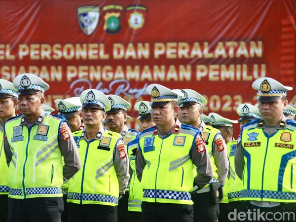 Polda Metro Jaya Gelar Apel Persiapan Pemilu 2024