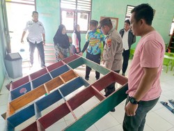 Detik-detik Murid TK Tewas Tertimpa Rak Penyimpanan Tas