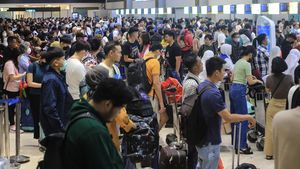 Ramainya Bandara Soetta Saat Libur Panjang