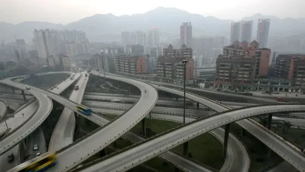 Perubahan Chongqing Dulu Desa, Kini Jadi Kota Futuristik