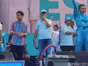 Gibran Hadiri Konser Kopi Pagi di Bandung, Budi Arie-Agus Gumiwang Hadir