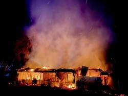 Kantor Disperindagkop Kepulauan Yapen Terbakar, Sempat Terdengar Ledakan