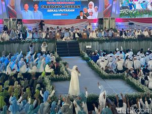 Di Depan Relawan Prabowo-Gibran, Khofifah: Hati-hati Serangan Fajar!