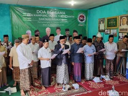 Kiai Kampung NU di Mlangi Sleman Doakan Ganjar-Mahfud Menang