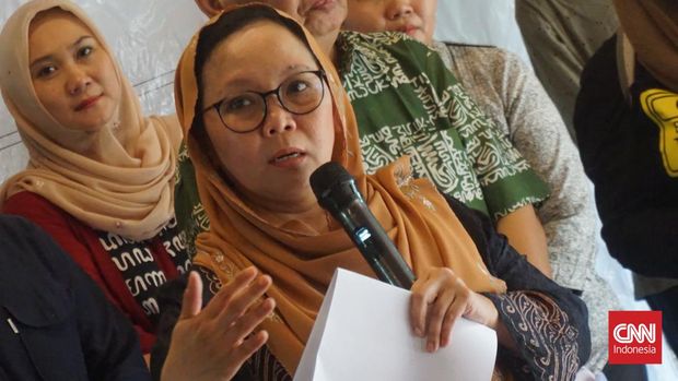 Koordinator Nasional Jaringan Gusdurian Alissa Wahid di Griya Gusdurian, Bantul, DIY, Jumat (9/2).