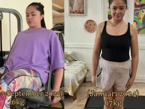 Marshanda Sukses Pangkas BB 9 Kg, Before Vs Afternya Bikin Pangling
