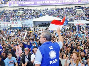 Momen Zulhas dan Gus Miftah Pimpin Selawat Doakan Prabowo-Gibran