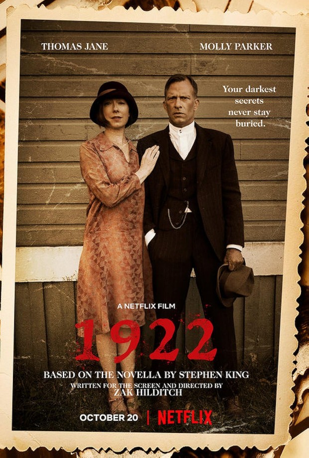 Rekomendasi film psikopat Netflix dari barat, 1922 (2017)/ Foto: Netflix