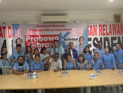 Relawan PGX Deklarasi Dukung Prabowo-Gibran di 2024