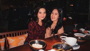 Keseruan Tamara Tyasmara Saat Kulineran Bareng Sahabatnya