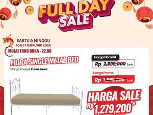 Harga Miring! Tempat Tidur di Transmart Full Day Sale Cuma Rp 1 Jutaan