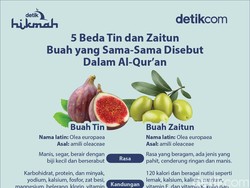 5 Beda Tin dan Zaitun, Buah yang Sama-Sama Disebut Dalam Al-Quran