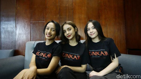 Para Santri Film Munkar: Kaneishia Yusuf, Adhisty Zara, & Khadijah Aruma