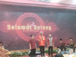 Hadiri Perayaan Imlek di Jakbar, Ganjar Bicara Peran Gus Dur untuk Minoritas