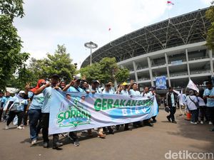 Gerakan Sorban Biru Padati Kampanye Akbar Prabowo-Gibran GBK Gerakan Sorban Biru Padati Kampanye Akbar Prabowo-Gibran GBK