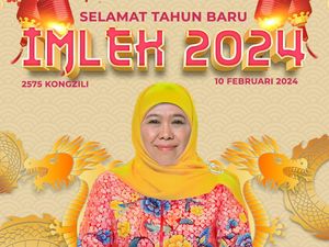 Pesan Khusus Gubernur Khofifah di Tahun Baru Imlek 2024