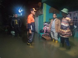 Drainase Tersumbat, 2 Kecamatan di OKU Langsung Banjir Usai Hujan Deras