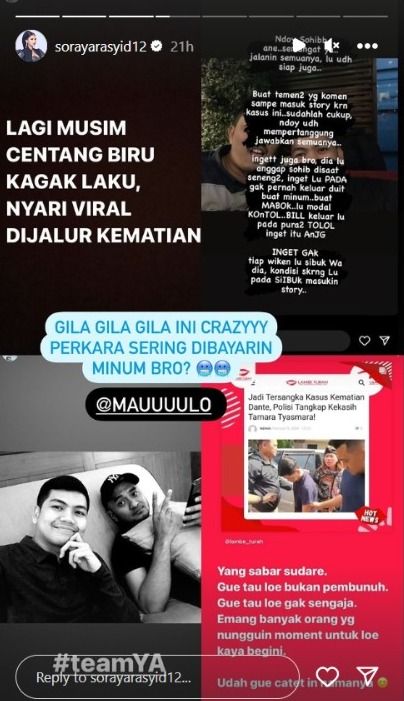 Instagram Soraya Rasyid