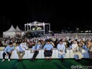 100 Ribu Santri Nahdlatul Wathan di Lombok Deklarasi Dukung Prabowo-Gibran