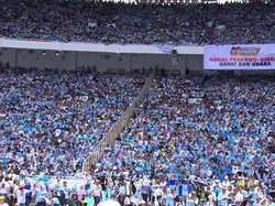 Penampakan Massa Kampanye Prabowo-Gibran Sampai Membeludak di Luar GBK