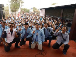 Sahabat Bang Ara Sidoarjo Gelar Pesta Laut Serukan Dukungan ke Prabowo-Gibran