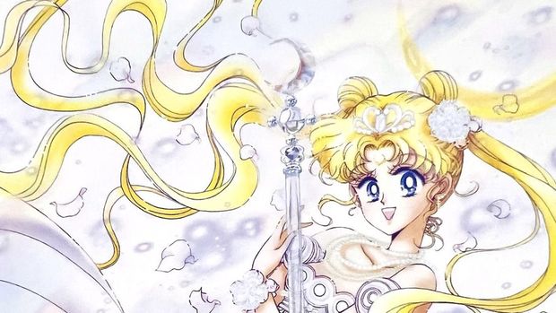 Gambar Princess Serenity dipamerkan Naoko Takeuchi sang mangaka Sailor Moon.