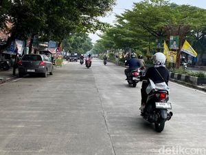 Arus Lalu Lintas di Kota Bandung Lengang Pagi Ini Arus Lalu Lintas di Kota Bandung Lengang Pagi Ini