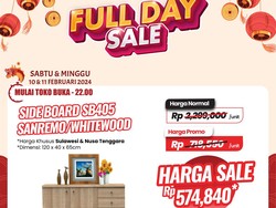Murah Bener! Beli Meja Kabinet di Transmart Full Day Sale Hemat Rp 1,7 Jutaan