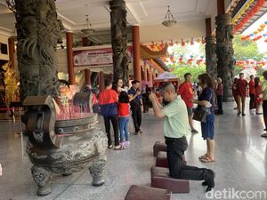 Rayakan Imlek, Etnis Tionghoa di Medan Berharap Kemakmuran