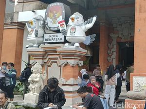 KPU Denpasar Catat DPTb Masuk 7.042 dan Keluar 4.109 di Pemilu 2024