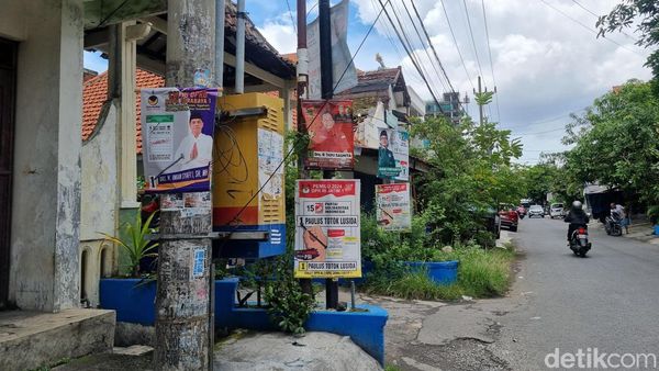 APK di Surabaya dan Malang Masih Banyak Terpasang Saat Masa Tenang