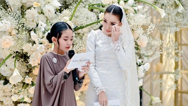 Ayu Ting Ting menangis mendengar ucapan Bilqis.
