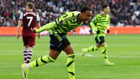 Arsenal bungkam West Ham 6-0 pada 11 Februari kemarin, meski kalah 0-2 di pertemuan pertama pada akhir Desember. West Ham merupakan juara Conference League musim lalu (Reuters)